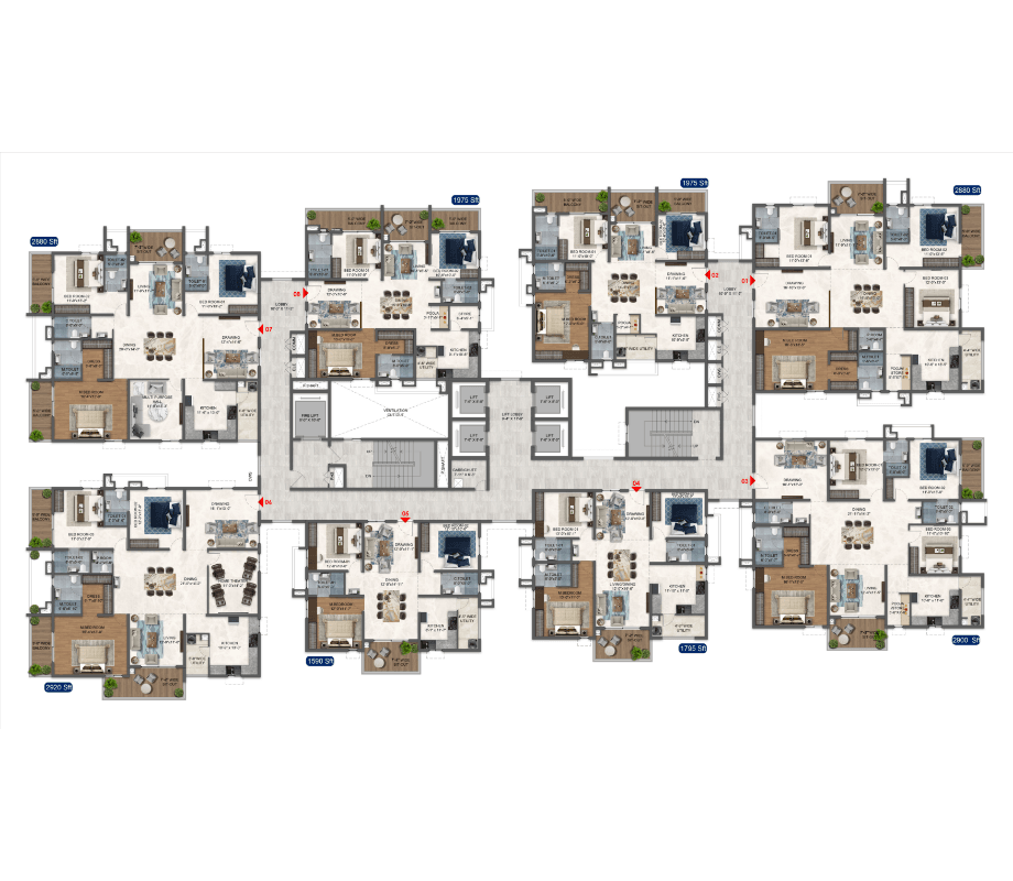 Sarovar Floor Plan 5
