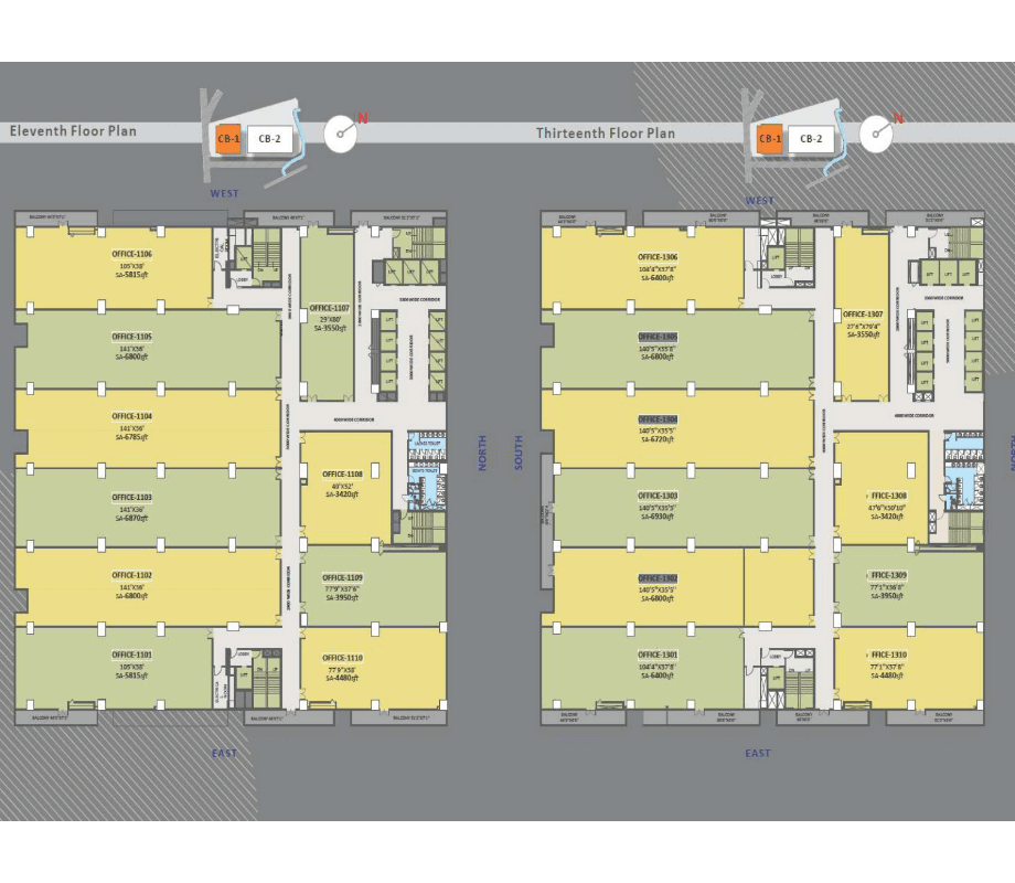 Sky City Floor Plan 4