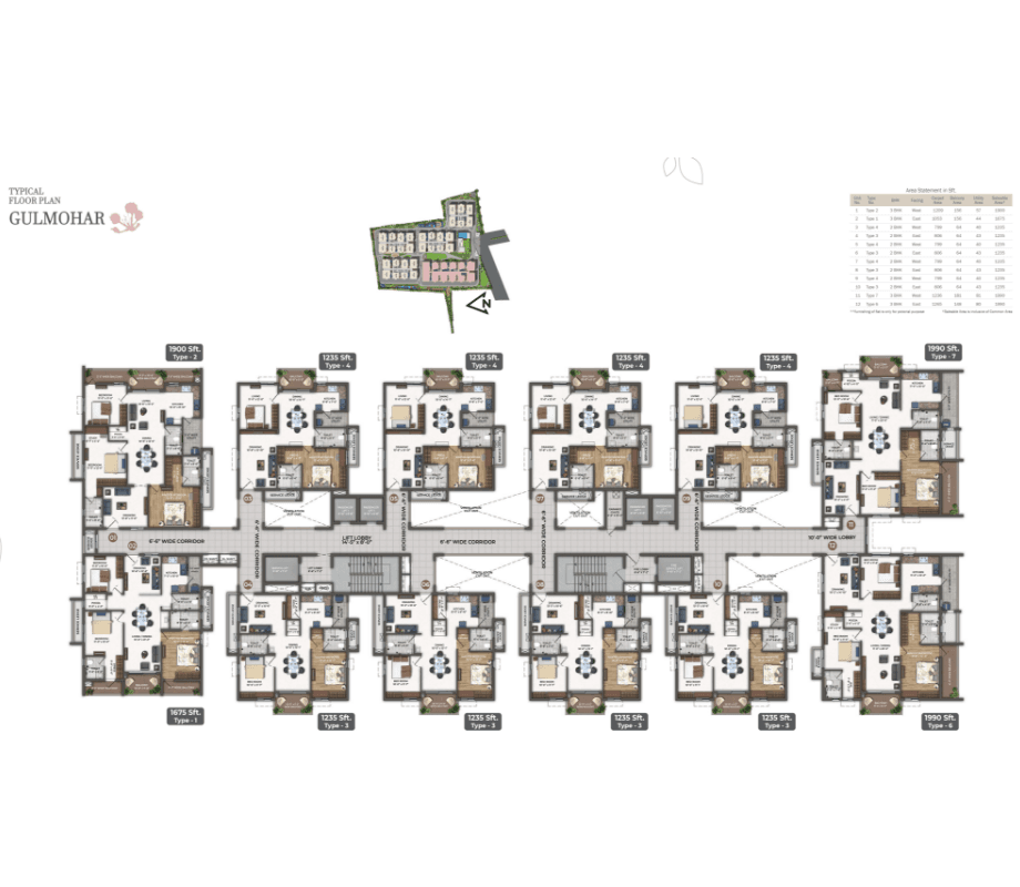 Nandanam Floor Plan 2