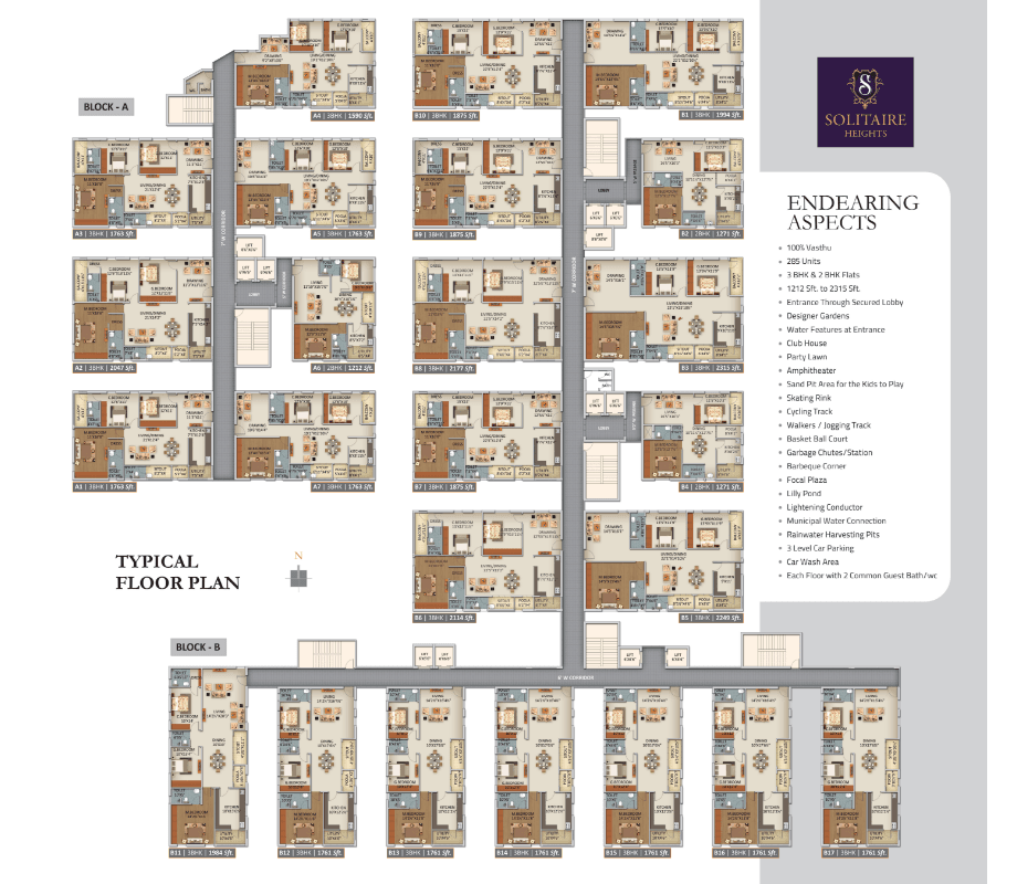 Solitaire Floor Plan 1