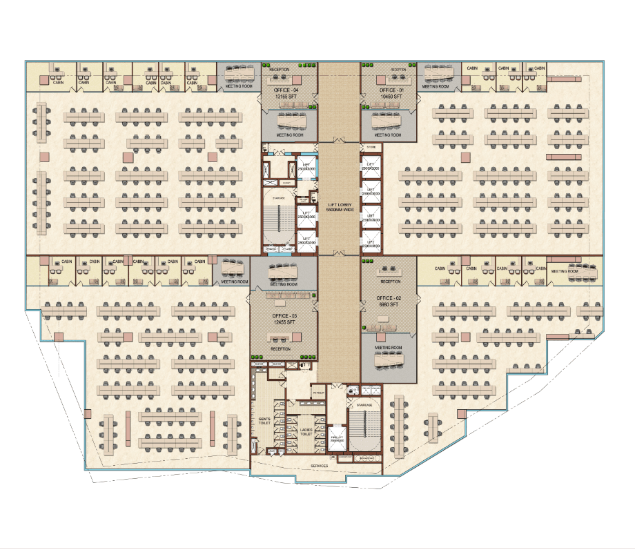 Water Front Floor Plan 7