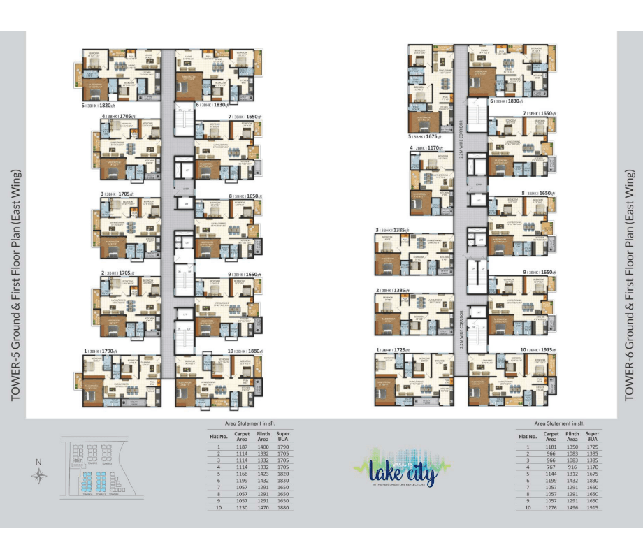 Lake View Floor Plan 3