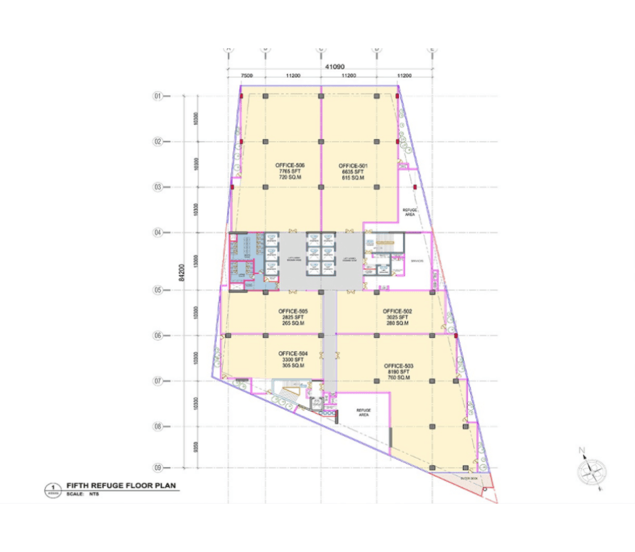 Water Front Floor Plan 5
