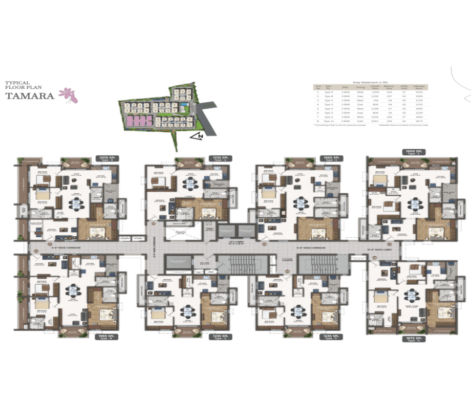 Nandanam Floor Plan 1