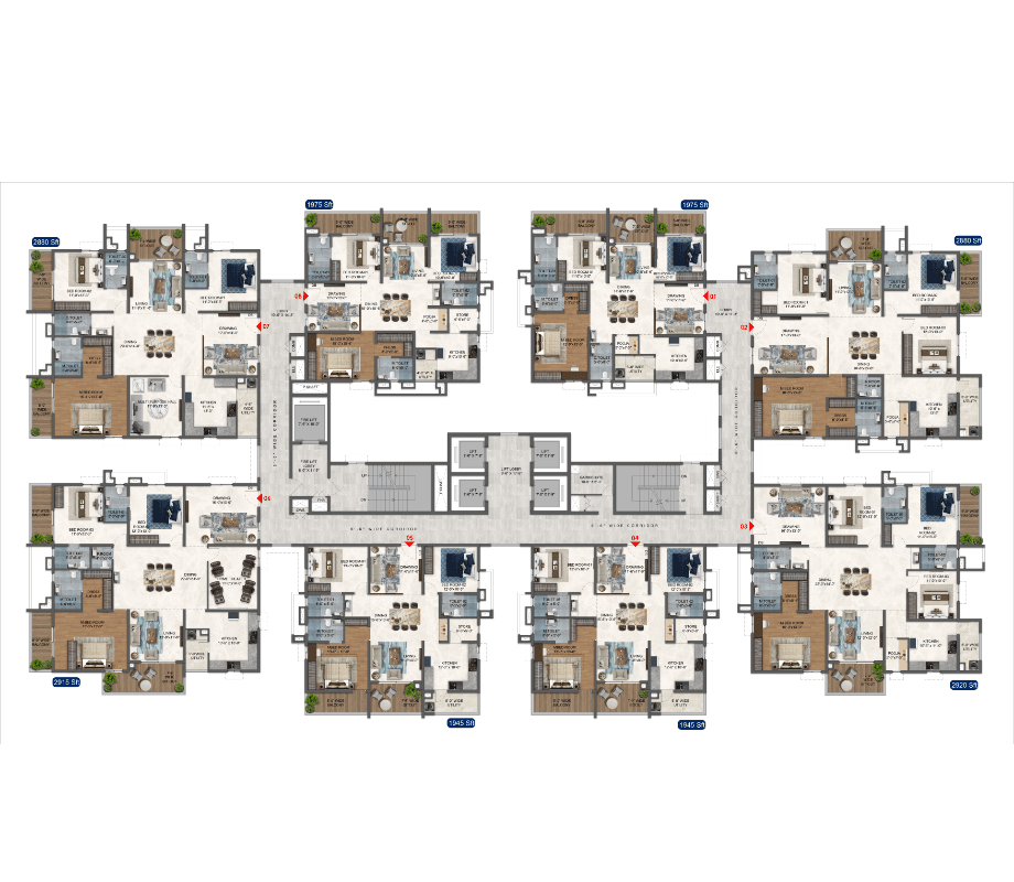 Sarovar Floor Plan 3