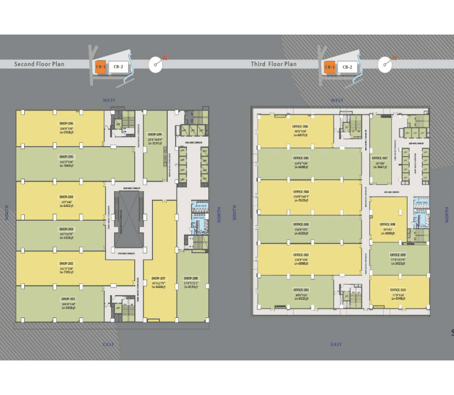 Sky City Floor Plan 3