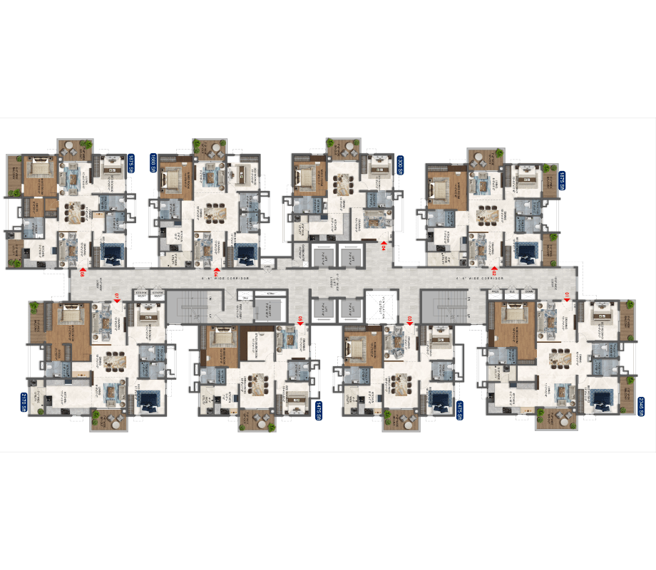 Sarovar Floor Plan 4
