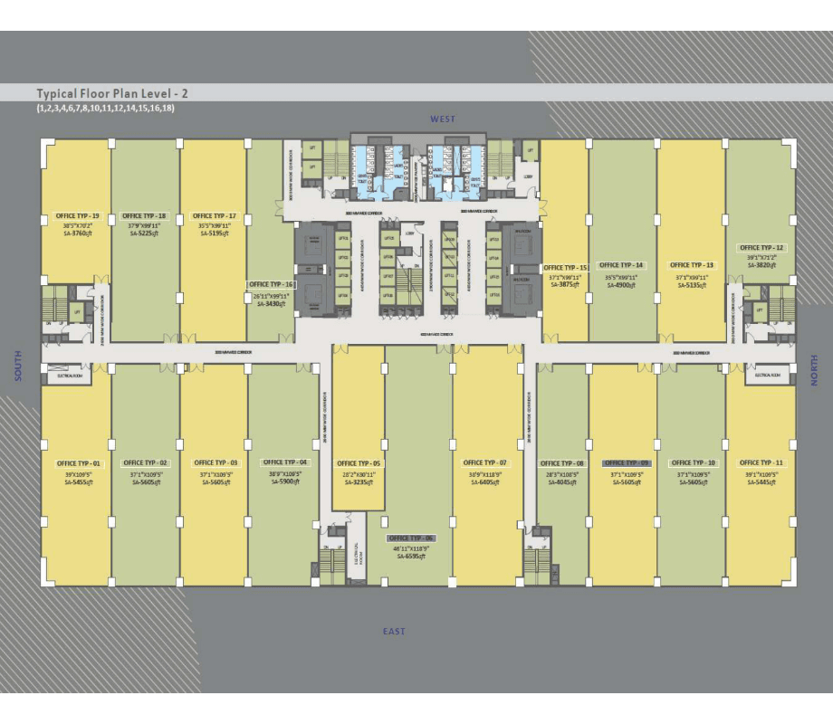Sky City Floor Plan 10
