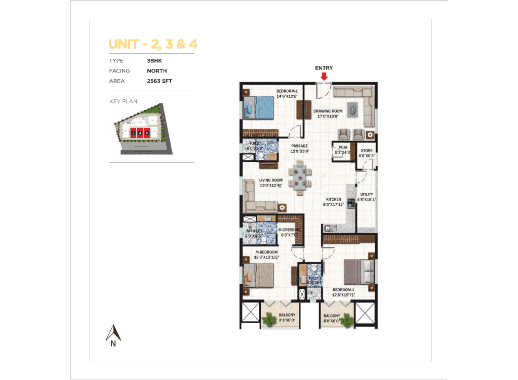 Vasavi Usharam Integra Floor Plan 9