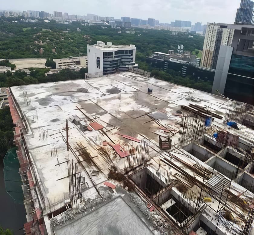 Vasavi Water Front construction progress
