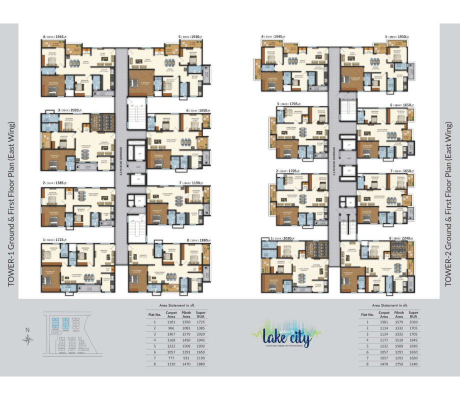 Lake View Floor Plan 1