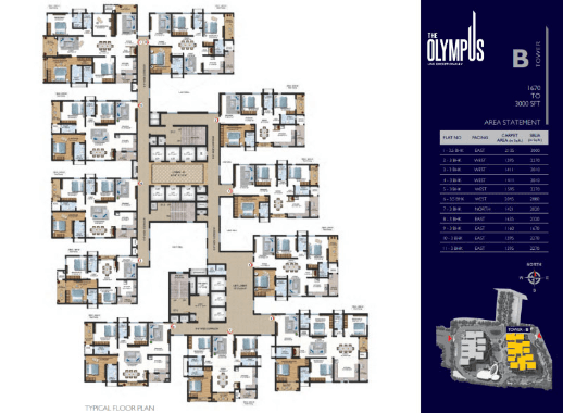 Vasavi Olympus Floor Plan 3