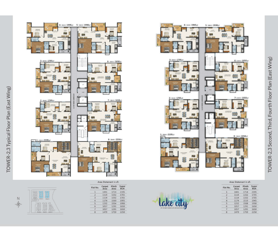 Lake View Floor Plan 5