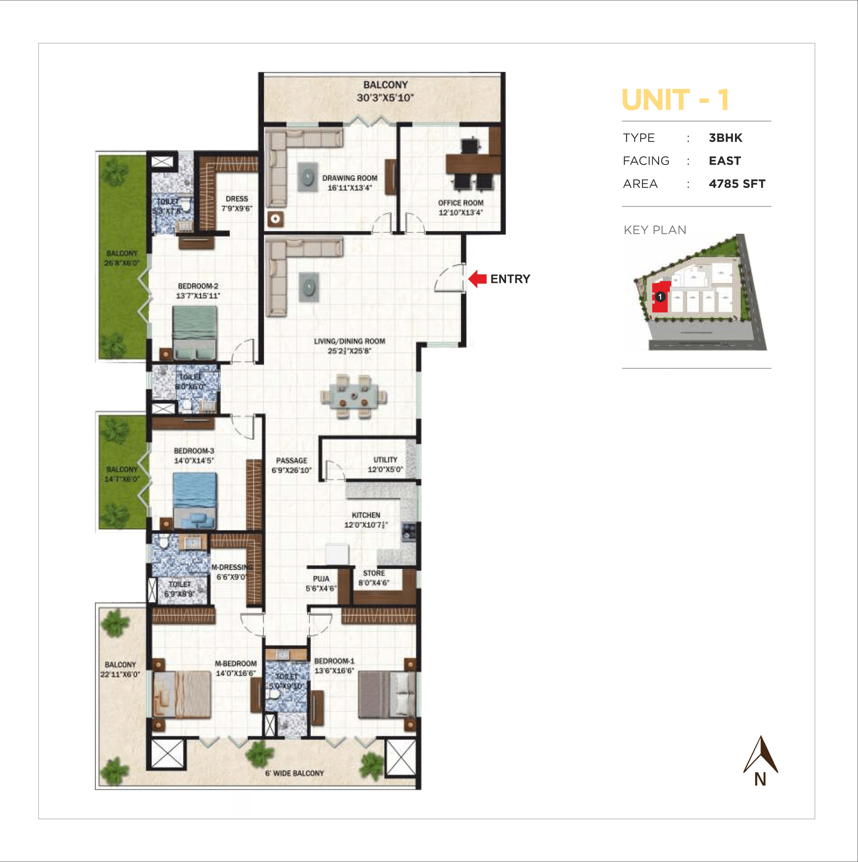Vasavi Usharam Integra Floor Plan 2