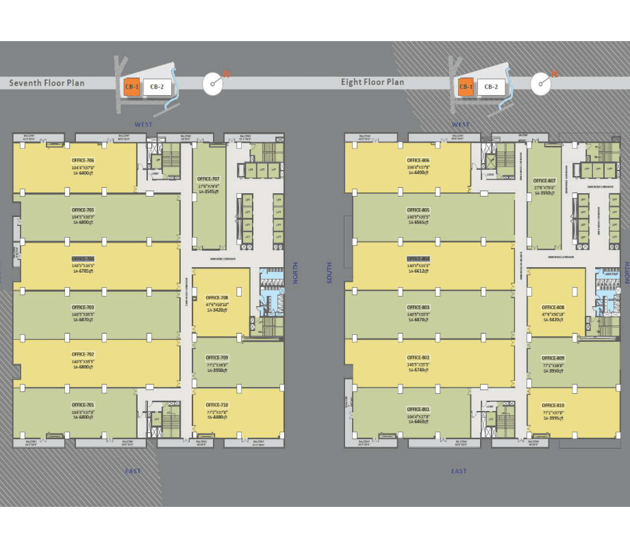 Sky City Floor Plan 5