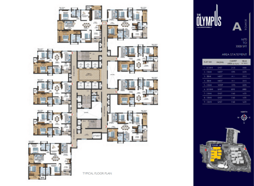 Vasavi Olympus Floor Plan 1