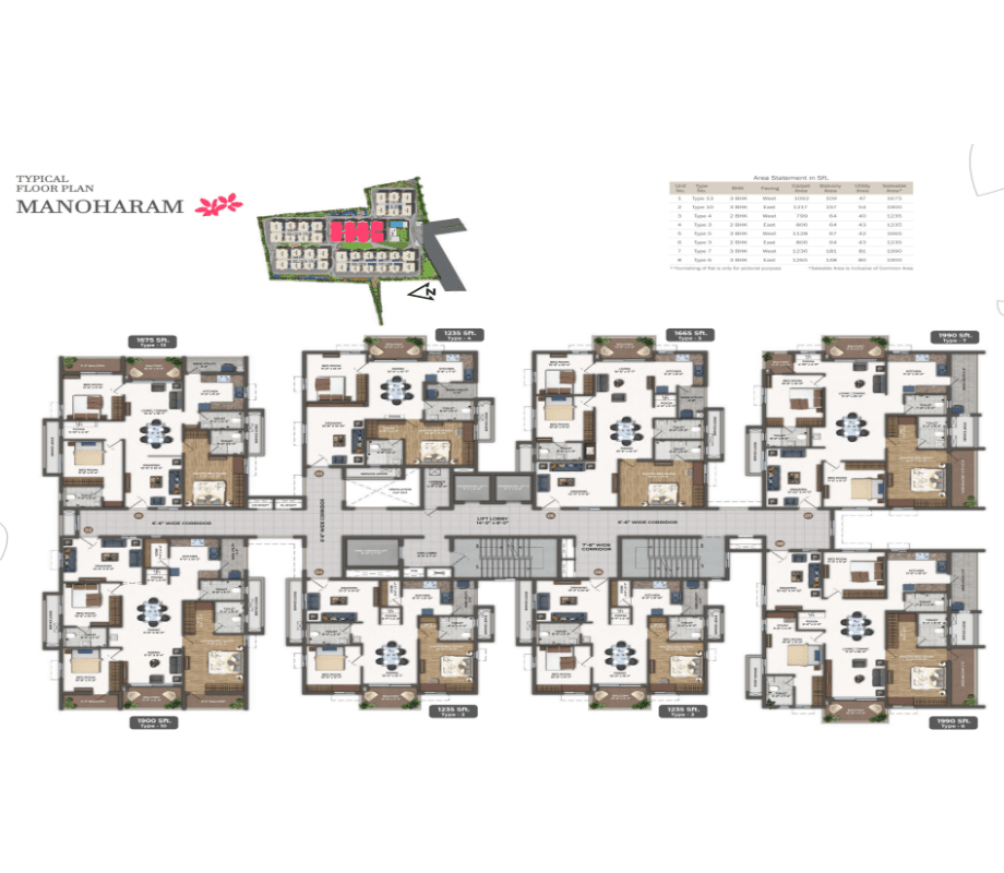 Nandanam Floor Plan 4