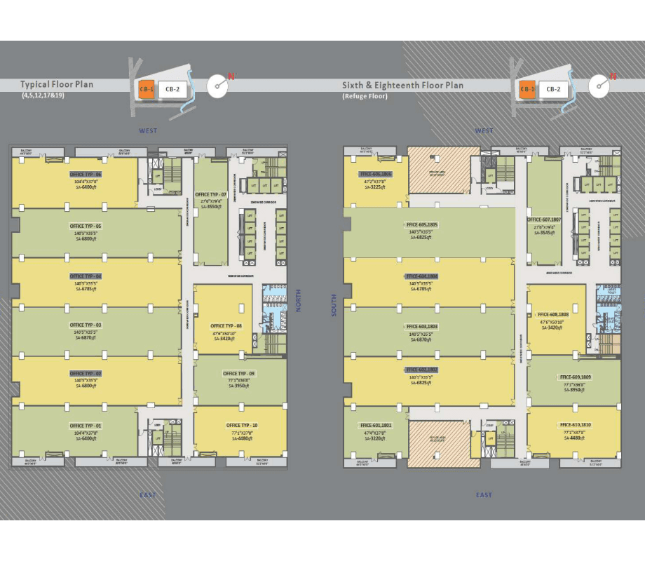 Sky City Floor Plan 1
